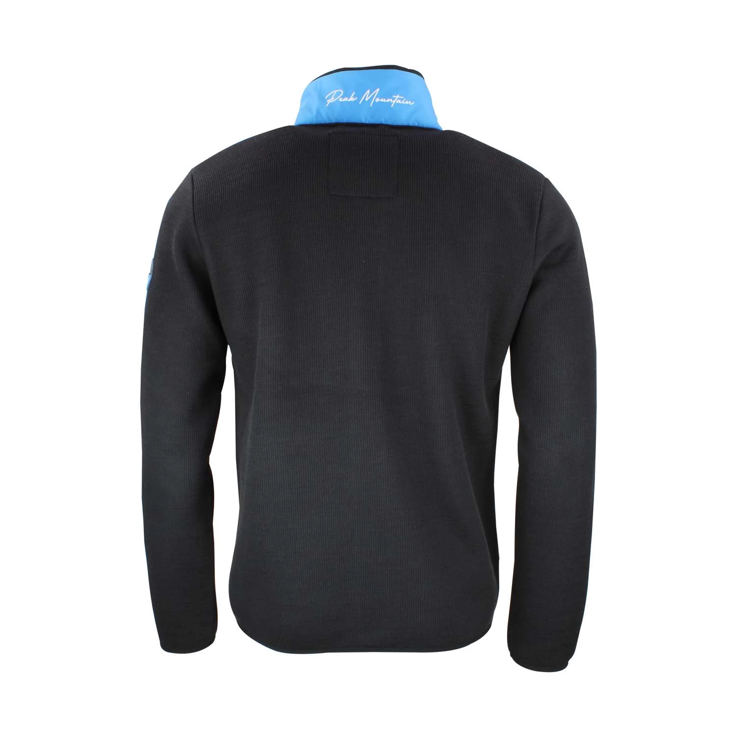 Blouson Polaire Homme CAYAK Noir 2 Blouson Polaire Homme CAYAK Noir – Image 2