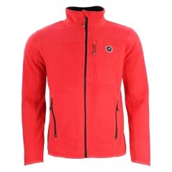 Blouson Polaire Homme CALONOR Rouge