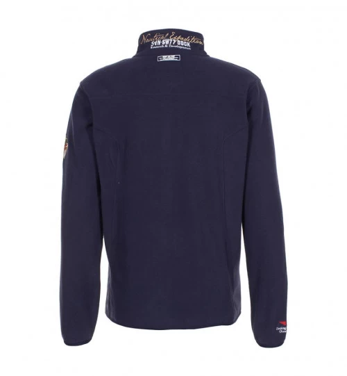 Blouson Polaire Homme CAUBIN Marine 2 Blouson Polaire Homme CAUBIN Marine – Image 2