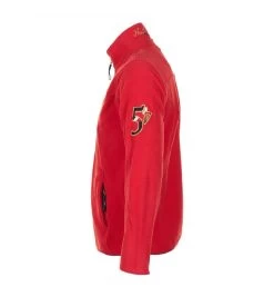Blouson Polaire Homme CAUBIN Rouge -Vêtements d'hiver - maintenant ! Blouson polaire homme CAUBIN rouge BLO CAUBIN 2