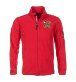 Blouson Polaire Homme CAUBIN Rouge