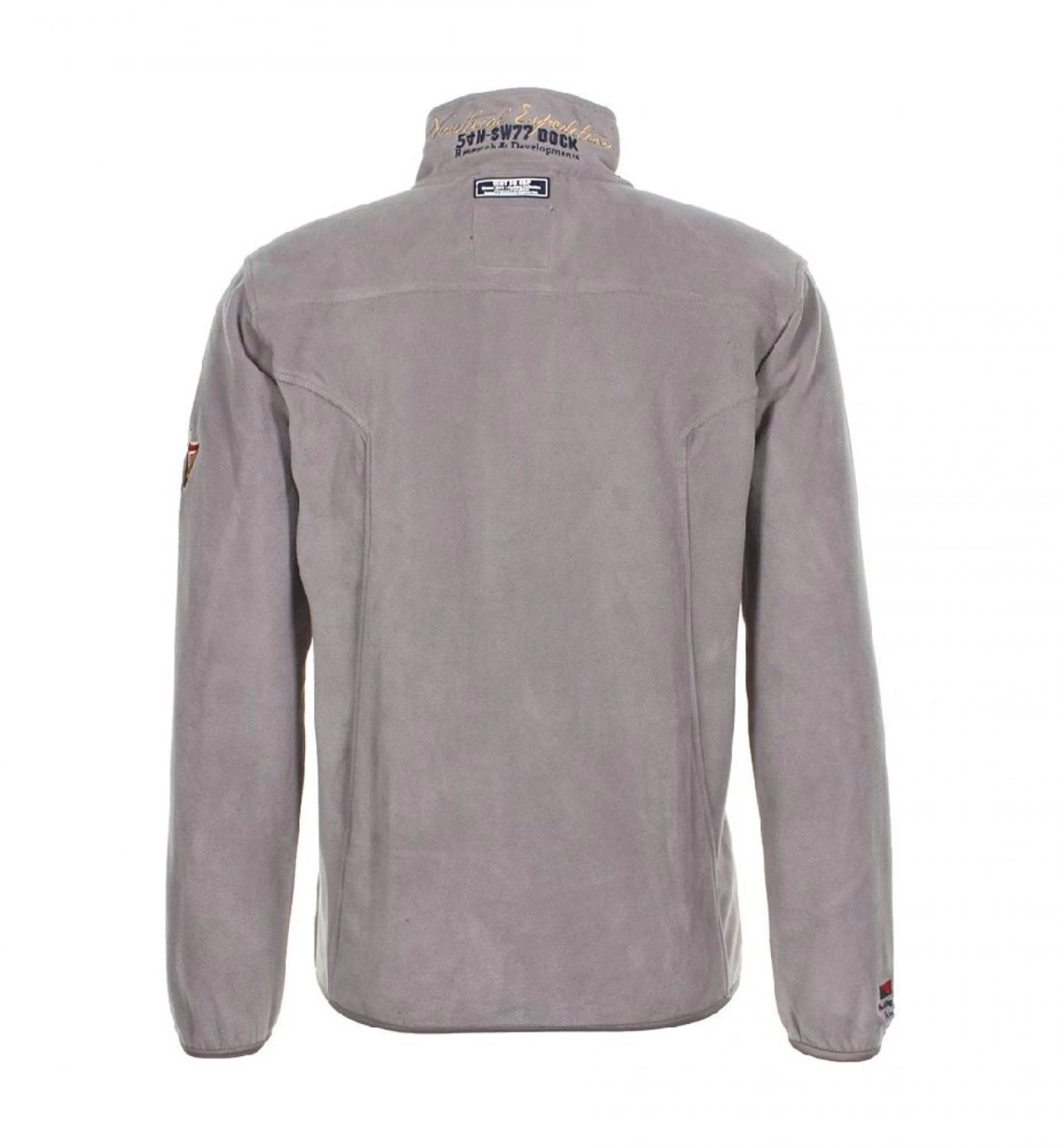 Blouson Polaire Homme CAUBIN Taupe 2 Blouson Polaire Homme CAUBIN Taupe – Image 2