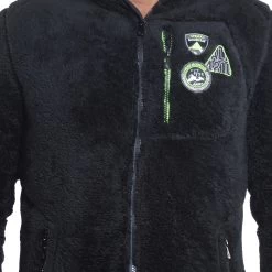 Blouson Polaire Homme CAVIAN Noir -Vêtements d'hiver - maintenant ! Blouson polaire homme CAVIAN noir BLO CAVIAN