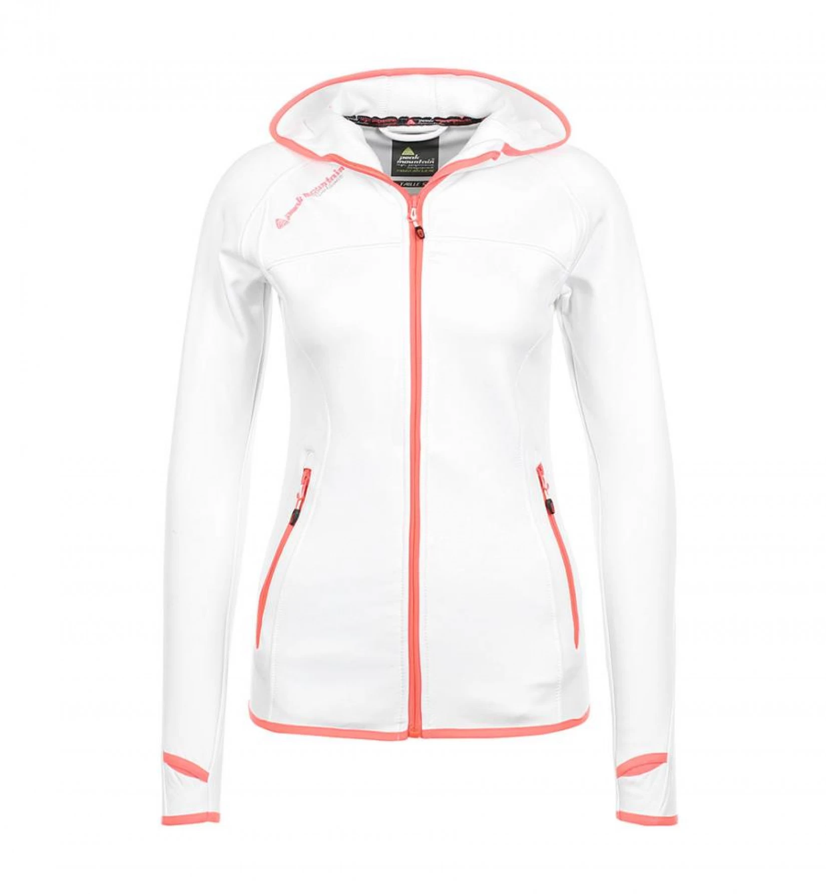 Blouson Polarshell Femme ACAMPUS Blanc 1 Blouson Polarshell Femme ACAMPUS Blanc