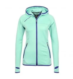 Blouson Polarshell Femme ACAMPUS Turquoise