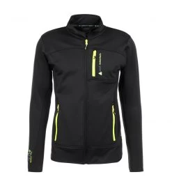 Blouson Polar Shell CANTON Noir/jaune