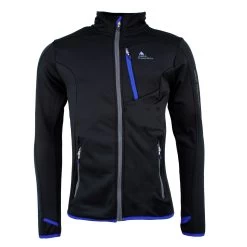Blouson Polar Shell CLIMATE Noir/bleu