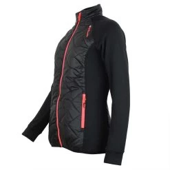 Blouson Polarshell Femme ACER Noir -Vêtements d'hiver - maintenant ! Blouson polarshell Femme ACER noir Peak Mountain 2 1