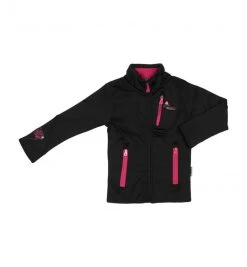Blouson Polarshell Fille FAYNUR Noir