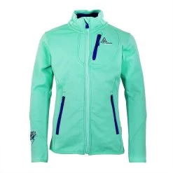 Blouson Polarshell Fille FAYNUR Vert Menthe