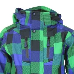 Blouson Soft Shell Garçon ECINA38 Vert -Vêtements d'hiver - maintenant ! Blouson soft shell garcon ECINA38 vert BLO ECINA38 1