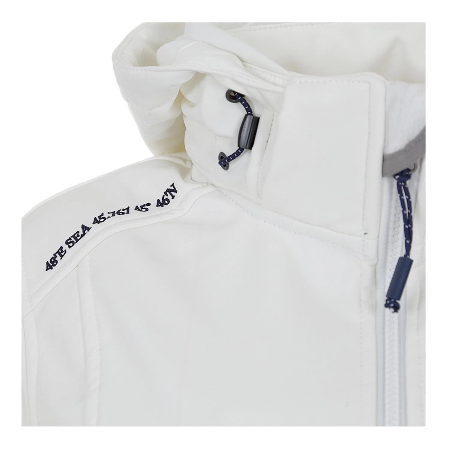 Blouson Softshell Femme AMIRAL Blanc 3 Blouson Softshell Femme AMIRAL Blanc – Image 3