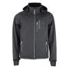 Blouson Softshell Homme CAFORAIN Noir/blanc