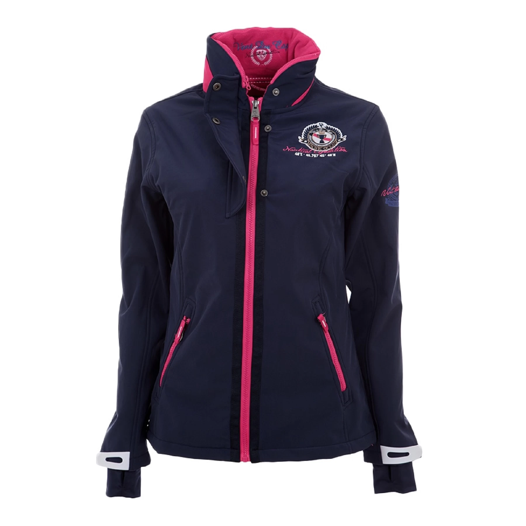 Blouson Softshell Femme ADJI Bleu 1 Blouson Softshell Femme ADJI Bleu