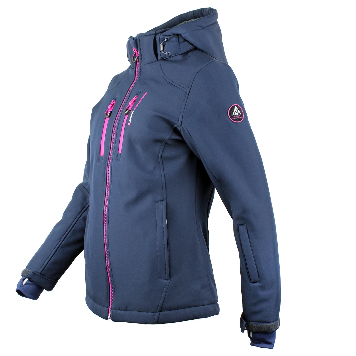 Blouson Softshell Femme ANADI Marine 3 Blouson Softshell Femme ANADI Marine – Image 3