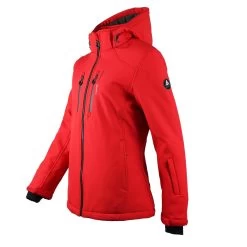 Blouson Softshell Femme ANADI Rouge -Vêtements d'hiver - maintenant ! Blouson softshell Femme ANADI rouge Peak Mountain 2 1