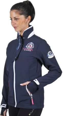 Blouson Softshell GADJI Marine -Vêtements d'hiver - maintenant ! Blouson softshell GADJI marine BLO GADJI 1