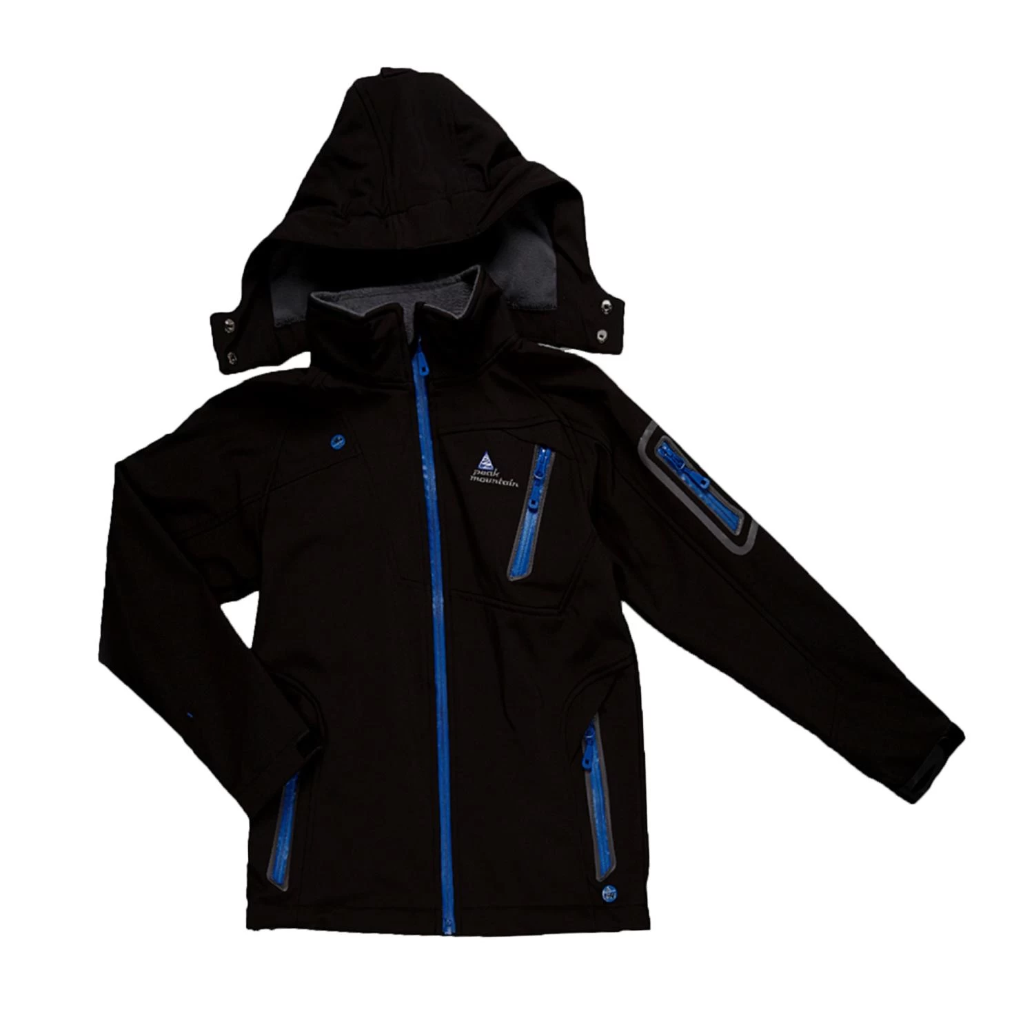 Blouson Softshell Garçon ECOLOK1016 Noir 1 Blouson Softshell Garçon ECOLOK1016 Noir
