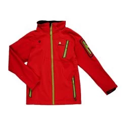 Blouson Softshell Garçon ECOLOK1016 Rouge -Vêtements d'hiver - maintenant ! Blouson softshell Garcon ECOLOK rouge Peak Mountain 2 1