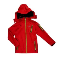 Blouson Softshell Garçon ECOLOK1016 Rouge