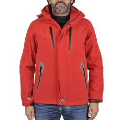 Blouson Softshell Homme CILO Rouge