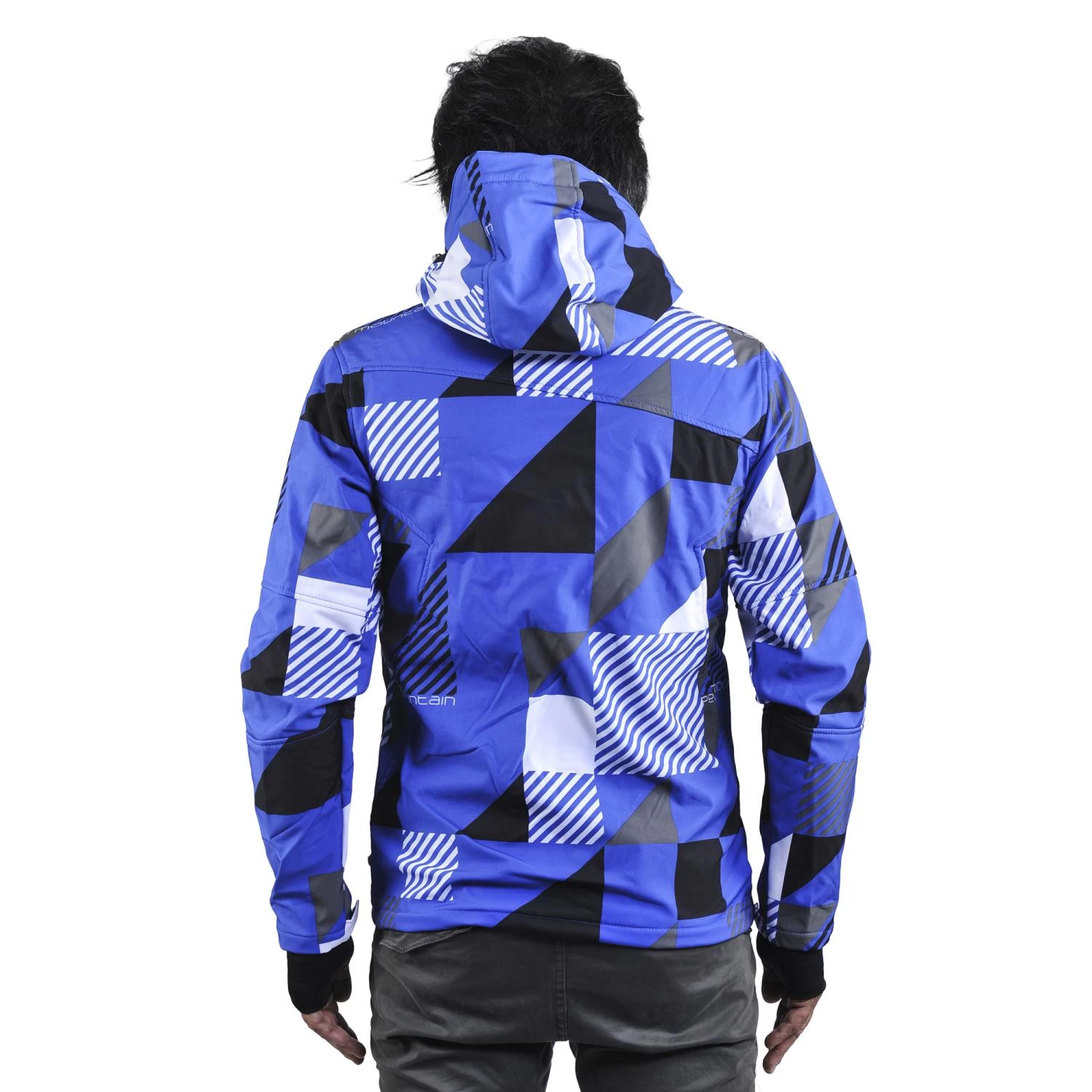 Blouson Softshell Homme COVER Bleu 2 Blouson Softshell Homme COVER Bleu – Image 2