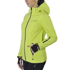 Blouson Softshell Femme AMALA Anis -Vêtements d'hiver - maintenant ! Blouson softshell femme AMALA anis Peak Mountain 2