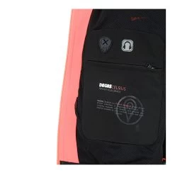 Blouson Softshell Femme AMALON Noir/corail -Vêtements d'hiver - maintenant ! Blouson softshell femme AMALON noir corail Degre Celsius 6