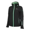 Blouson Softshell Femme AMALON Noir/vert