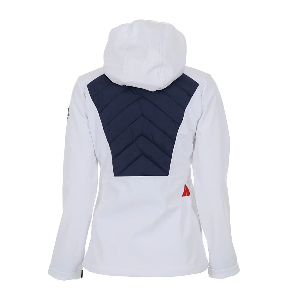 Blouson Softshell Femme APVER Blanc 2 Blouson Softshell Femme APVER Blanc – Image 2