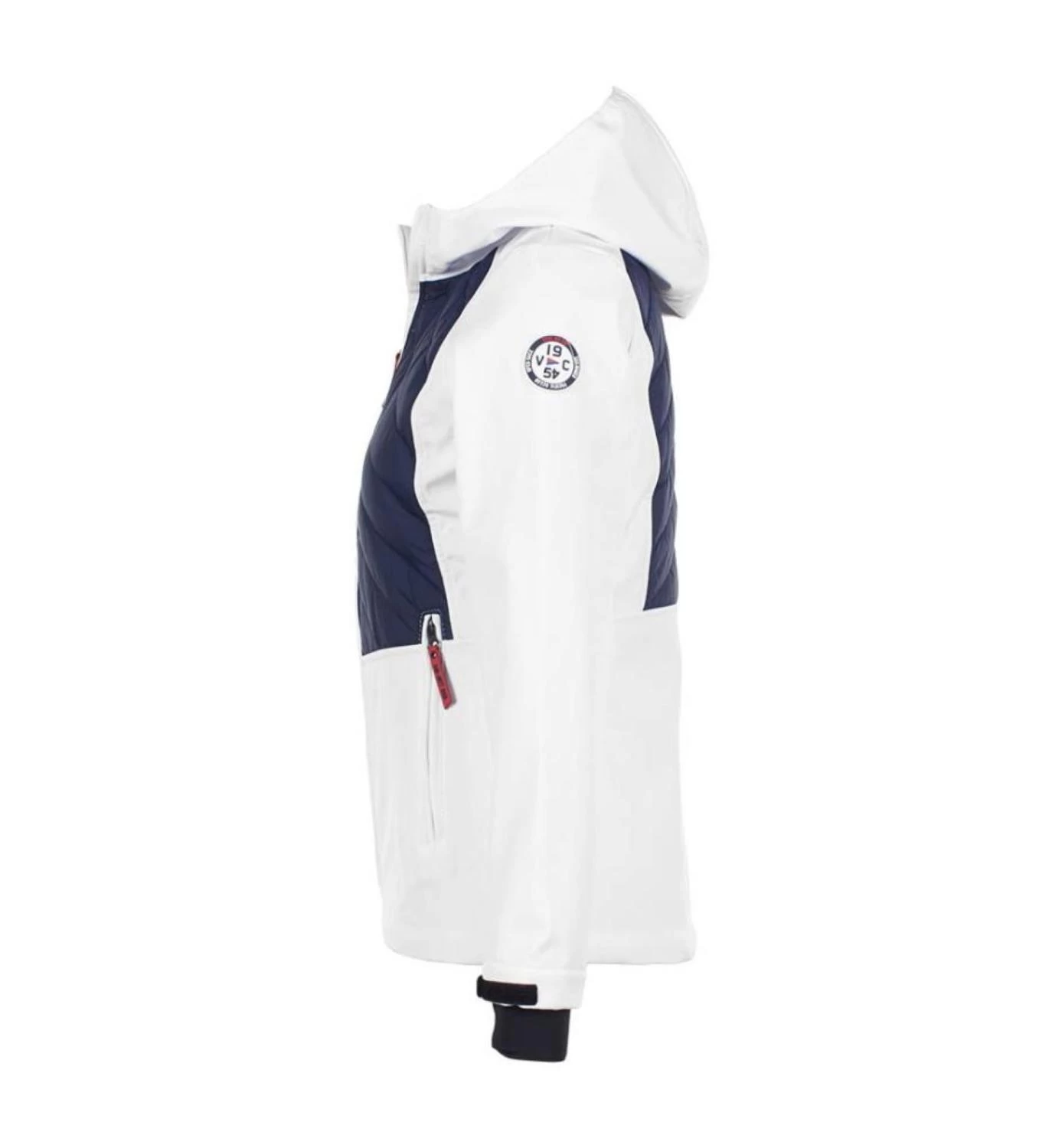 Blouson Softshell Femme APVER Blanc 3 Blouson Softshell Femme APVER Blanc – Image 3