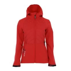 Blouson Softshell Femme APVER Rouge