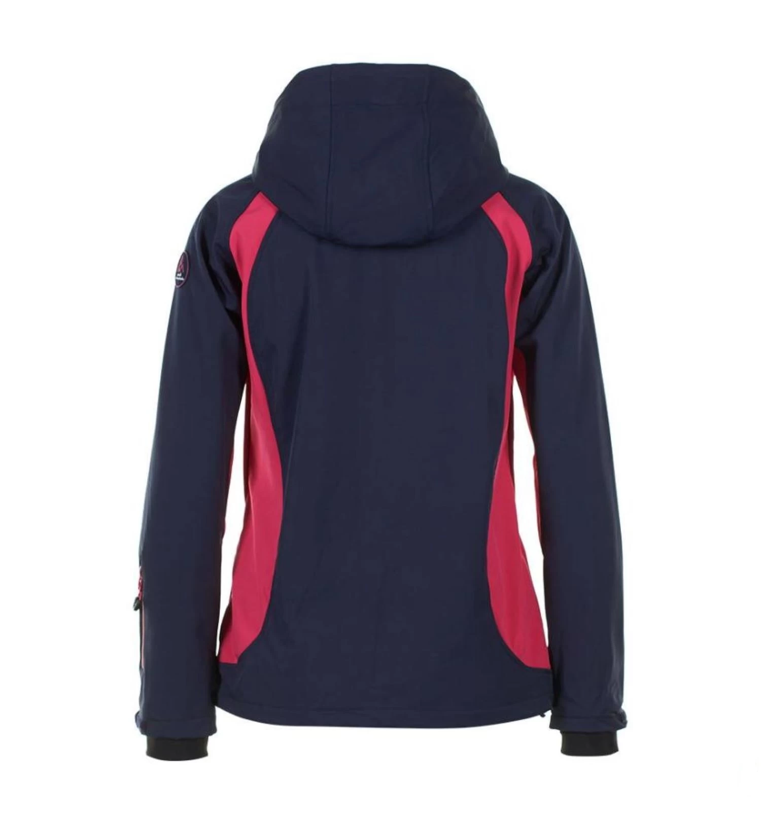 Blouson Softshell Femme AVYBA Marine/fuchsia 2 Blouson Softshell Femme AVYBA Marine/fuchsia – Image 2