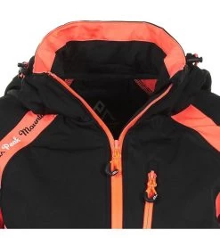 Blouson Softshell Femme AVYBA Noir/corail 7 Blouson Softshell Femme AVYBA Noir/corail -Vêtements d'hiver - maintenant ! Blouson softshell femme AVYBA noir rouge BLO AVYBA ZI 2