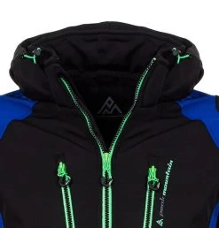 Blouson Softshell Homme CABILONE Noir/bleu 7 Blouson Softshell Homme CABILONE Noir/bleu -Vêtements d'hiver - maintenant ! Blouson softshell homme CABILONE noir bleu 3 1