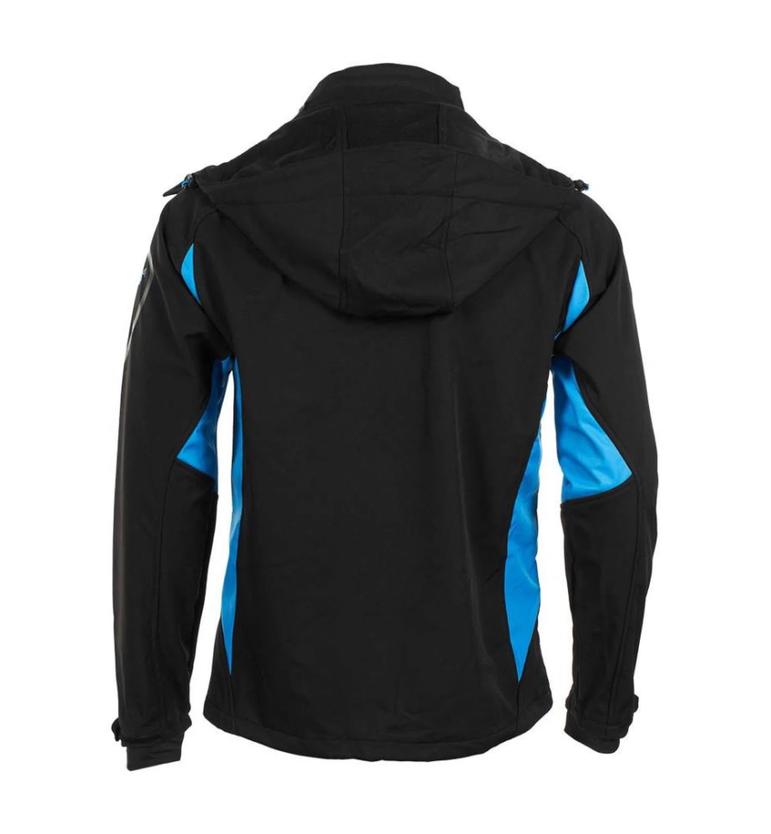 Blouson Softshell Homme CAVYBA Noir/bleu 2 Blouson Softshell Homme CAVYBA Noir/bleu – Image 2