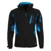 Blouson Softshell Homme CAVYBA Noir/bleu