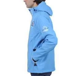 Blouson Softshell Homme CETOM Bleu -Vêtements d'hiver - maintenant ! Blouson softshell homme CETOM bleu Peak Mountain 2