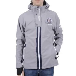 Blouson Softshell Homme CETOM Gris