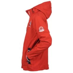 Blouson Softshell Homme CETOM Rouge -Vêtements d'hiver - maintenant ! Blouson softshell homme CETOM rouge Peak Mountain 2