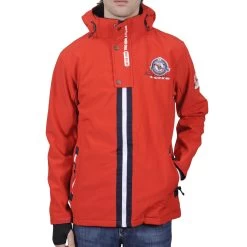 Blouson Softshell Homme CETOM Rouge