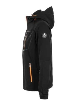 Blouson Softshell Homme CIMALEAK Noir/orange -Vêtements d'hiver - maintenant ! Blouson softshell homme CIMALEAK noir orange BLO CIMALEA 6