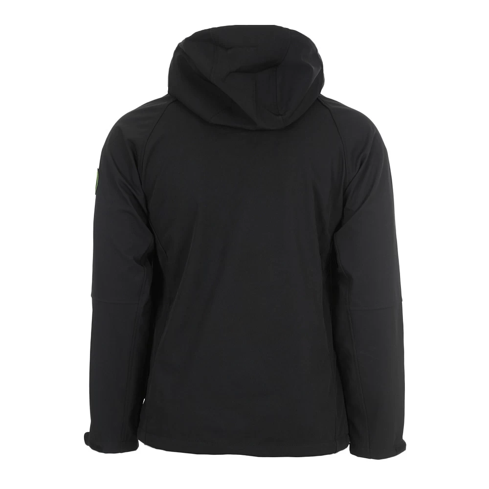 Blouson Softshell Homme CIMALON/ Noir/jaune 2 Blouson Softshell Homme CIMALON/ Noir/jaune – Image 2