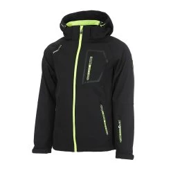 Blouson Softshell Homme CIMALON/ Noir/jaune