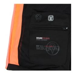 Blouson Softshell Homme CIMALON/ Noir/orange -Vêtements d'hiver - maintenant ! Blouson softshell homme CIMALON orange Degre Celsius 4