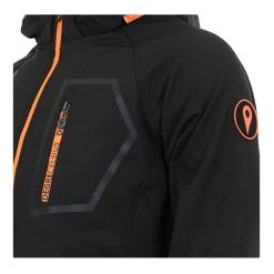 Blouson Softshell Homme CIMALON/ Noir/orange -Vêtements d'hiver - maintenant ! Blouson softshell homme CIMALON orange Degre Celsius 5