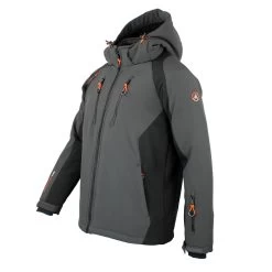 Blouson De Ski Softshell Homme CABILAN Gris/noir 5 Blouson De Ski Softshell Homme CABILAN Gris/noir -Vêtements d'hiver - maintenant ! CABILAN FC G GRIS NOIR PROFIL 1500