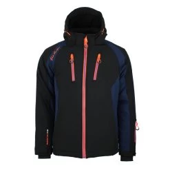 Blouson De Ski Softshell Homme CABILAN Noir/marine