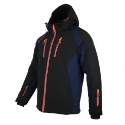 Blouson De Ski Softshell Homme CABILAN Noir/marine 5 Blouson De Ski Softshell Homme CABILAN Noir/marine -Vêtements d'hiver - maintenant ! CABILAN FC N NOIR MARINE PROFIL 1500