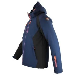 Blouson De Ski Softshell Homme CABILAN Marine/noir -Vêtements d'hiver - maintenant ! CABILAN FC M MARINE PROFIL 1500